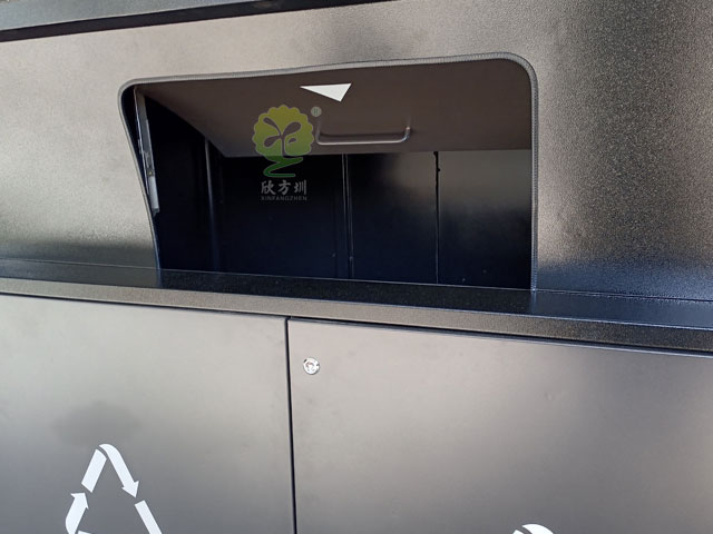深圳標準不銹鋼垃圾分類投放點